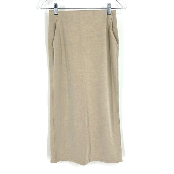 Lululemon Softstreme High Rise Midi Skirt Mojave Tan Size 4 - Picture 8 of 8